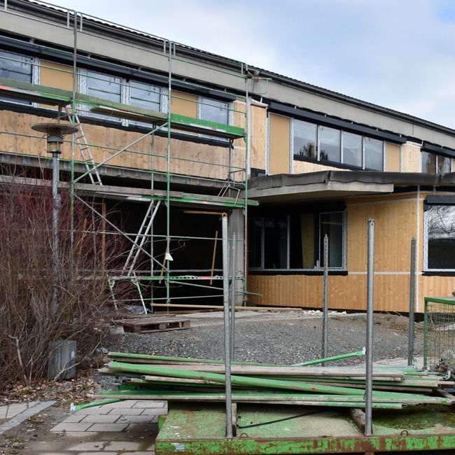 Baustelle Albert-Schweitzer-Schule