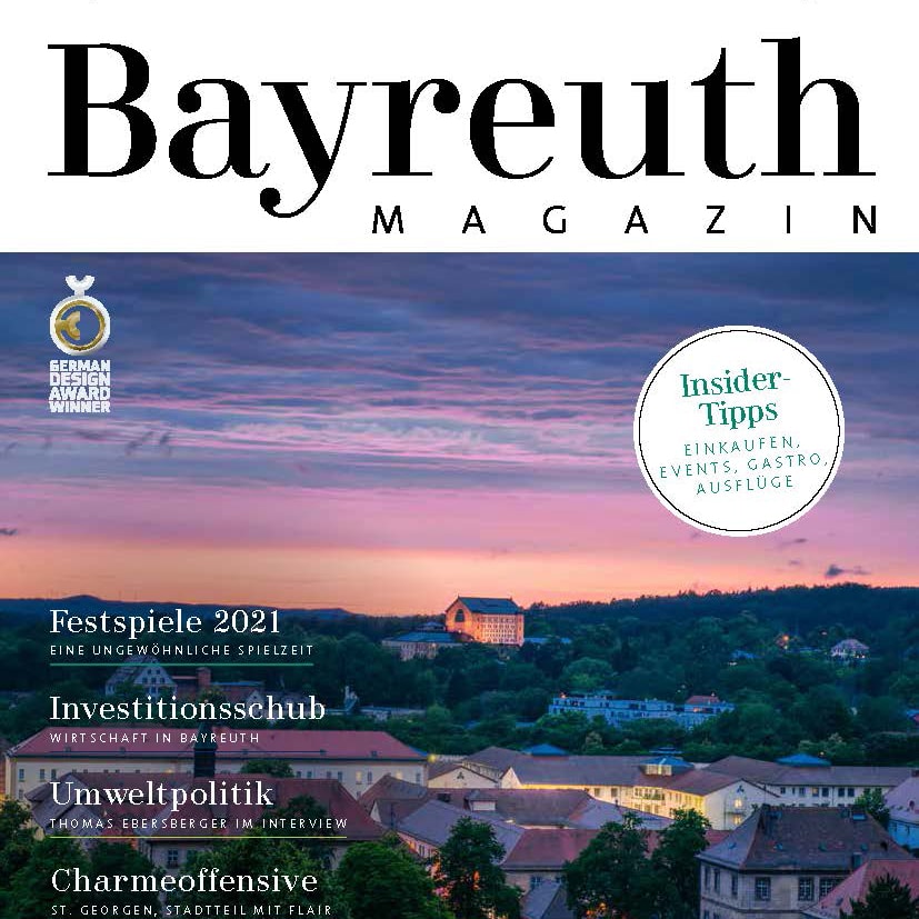 Cover des BAYREUTH Magazins 2021/22