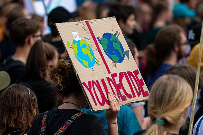 Demonstration mit mehreren Menschen