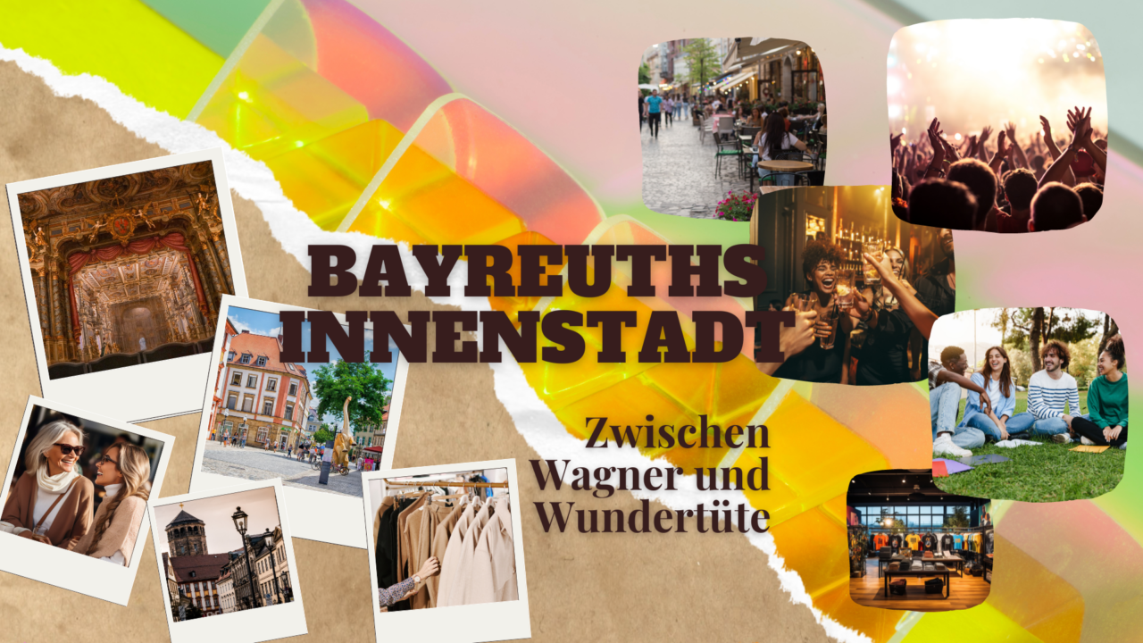 Plakat zum Innenstadtprozess "Zwischen Wagner und Wundertüte"