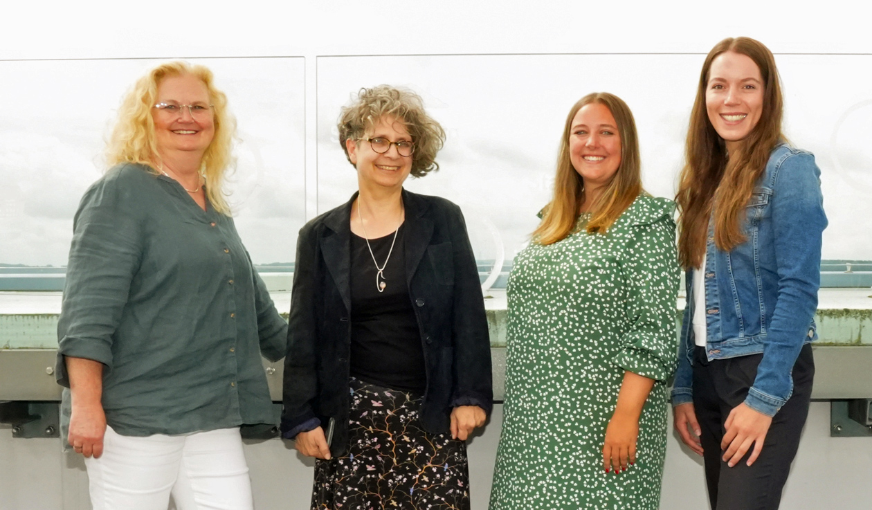 Beate Kadner-Rausch, Ulrike Färber, Vanessa Mauermann und Elisabeth Stoll (von links). | Foto: Stadt Bayreuth