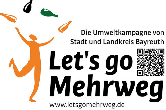 Logo der Let's go Mehrweg-Kampagne