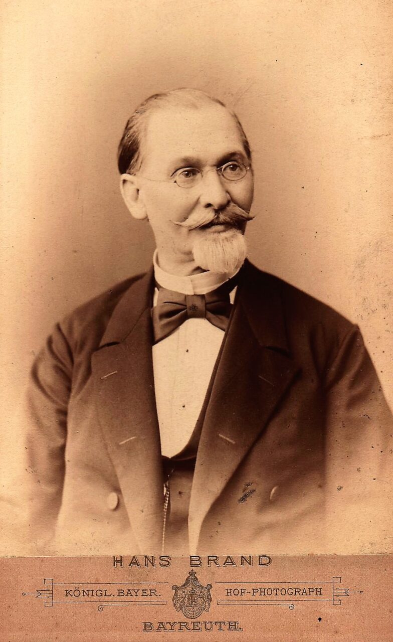 Portrait von Carl Gießel 1882