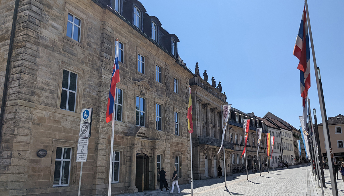 Blick auf das Opernhausmuseum, Markgräfliche Opernhaus und die Opernstraße