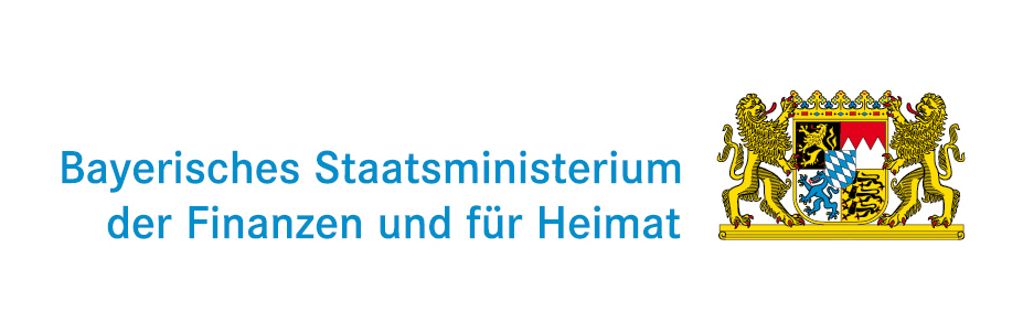 Logo Bayerisches Staatsministerium der Finanzen und für Heimat